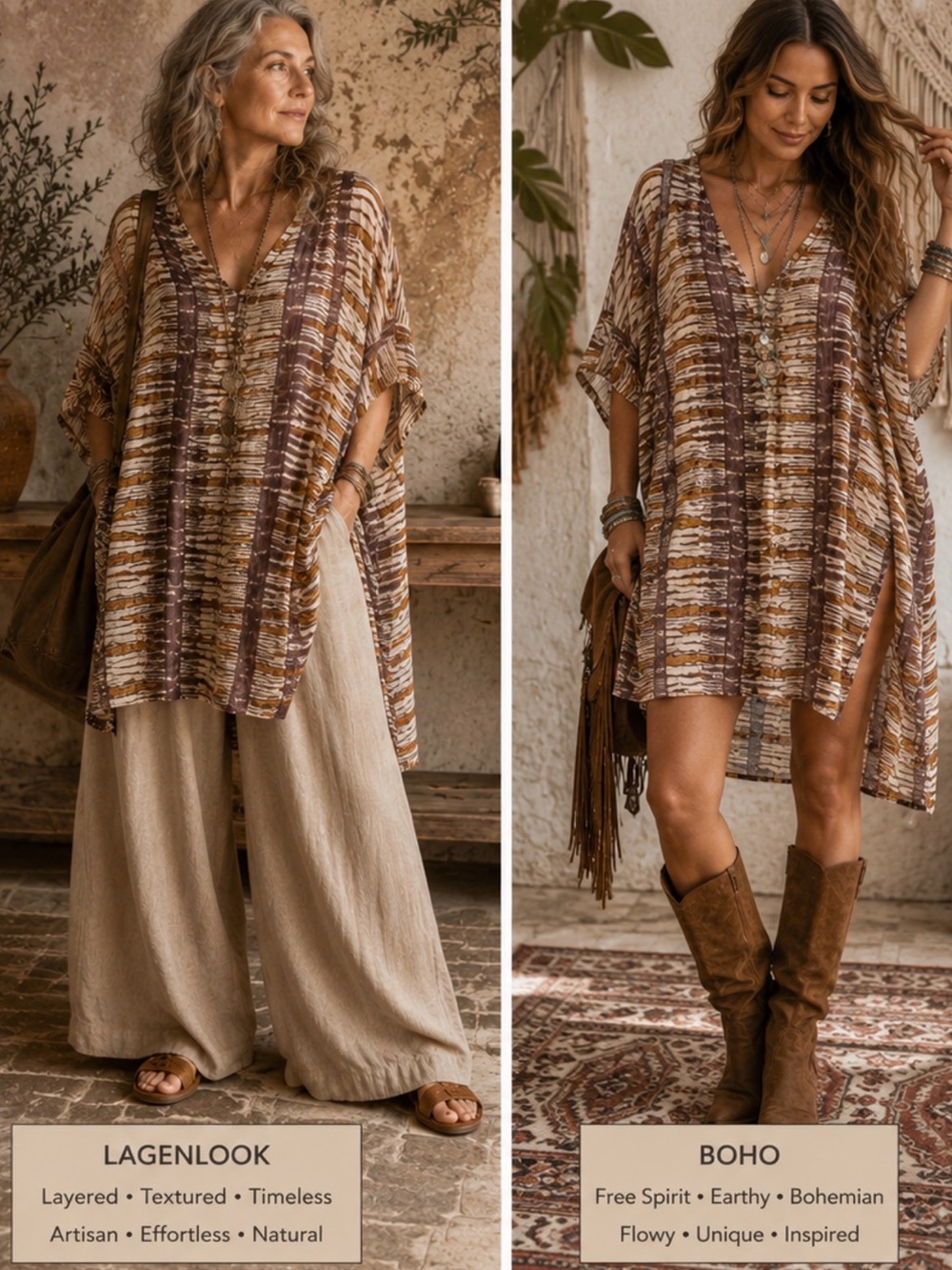 MAELU Handmade Block Print Cotton Kaftan Tunic XS NWT Artisan Boho